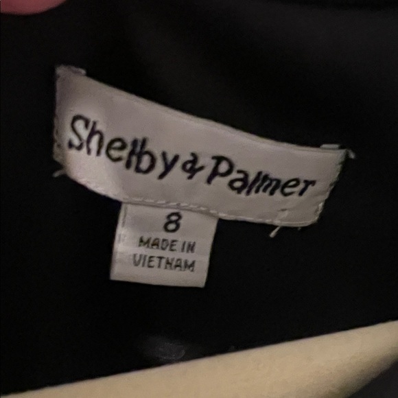 Shelby & Palmer Black Jumpsuit with Chain Accent - Picture 4 of 5